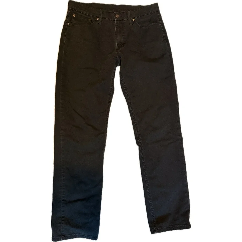 Levis 541 Athletic Taper Black Jeans Mens 32x32 Stretch Denim Pants